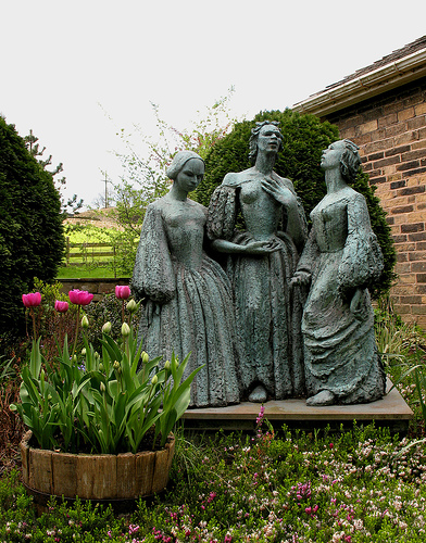  The Bronte Sisters Statue