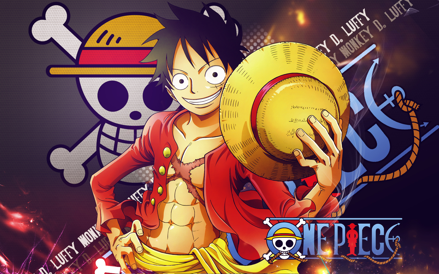 One Piece Ruffy Coole Bilder : One Piece - Ruffy und seine Crew setzen