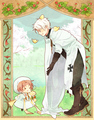 ~Prussia and Chibi-chan~ - hetalia photo