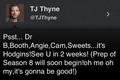  TJ Thyne Tweets - bones photo