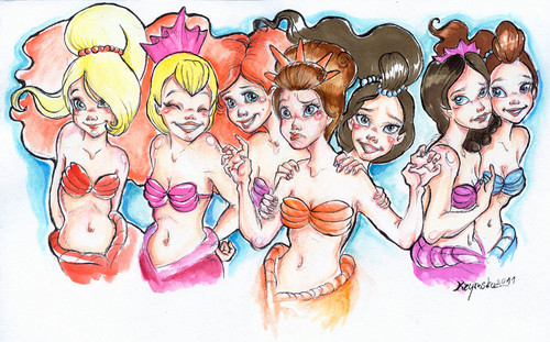 Ariel's Sisters (Daughters of Triton)
