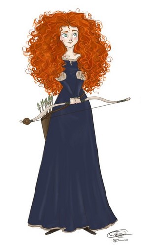  Merida and her bow