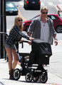 Chris Hemsworth Takes a Walk with the Family - chris-hemsworth photo