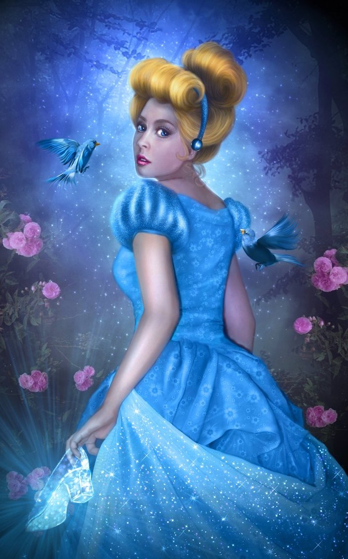 Cinderella - Disney Princess Fan Art (31470201) - Fanpop.