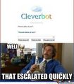 Cleverbot - random photo