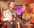 Cm Punk and Eve Torres - wwe photo
