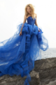 Daydreaming in Blue Dress - daydreaming photo