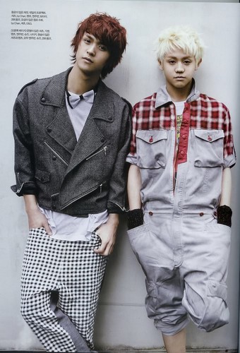  Dongwoon and yoseob Elle Girl
