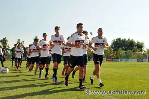 First training of season 2012/13