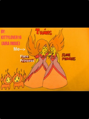  Flare Princess(Me) and Flame Princess ^_^