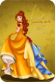 Glamorous Fashion - Belle - disney-princess fan art
