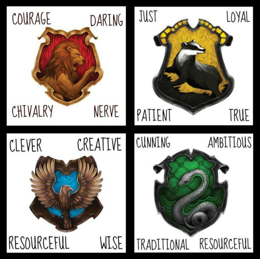 Harry Potter House Characteristics