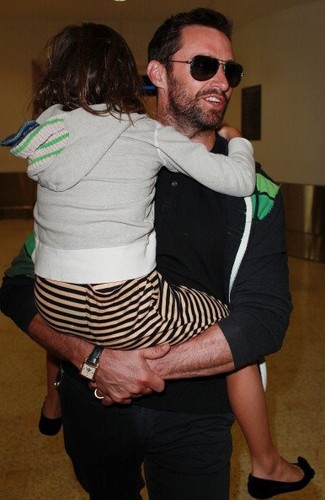  Hugh Jackman (and family) arrive in Sydney, Australia, July 14th