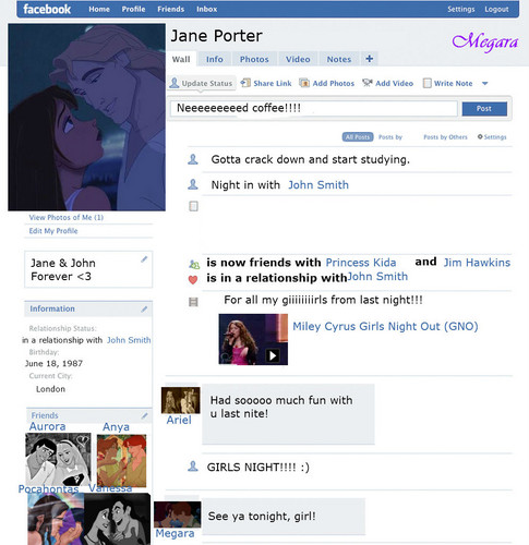  Jane's फेसबुक
