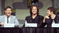 Jensen, Jared and Misha - Comic Con - supernatural photo