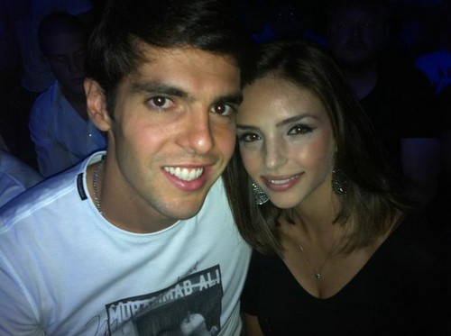 Kaka yesterday in L.A to see UFC