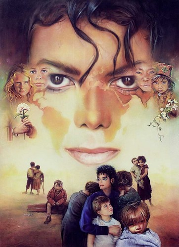  Michael Jackson Art sa pamamagitan ng Nate Giorgio