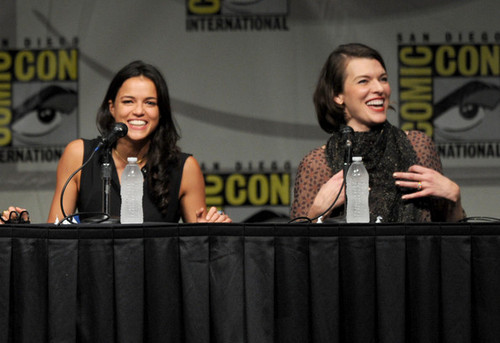  Michelle - Comic-Con International 2012 -Screen Gems' Resident Evil Retribution Panel - July 13, 201