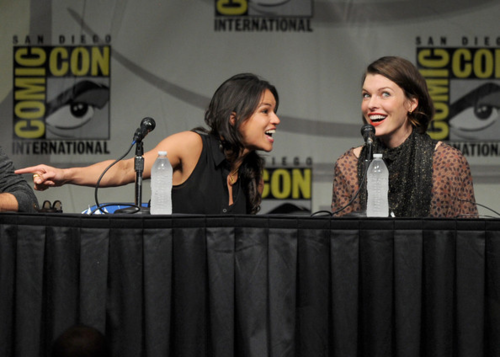  Michelle - Comic-Con International 2012 -Screen Gems' Resident Evil Retribution Panel - July 13, 201