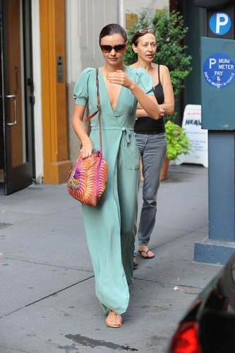 Miranda stepping out in NYC