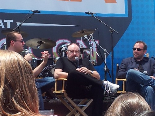 Misha, Mark and Jim at Comic Con!