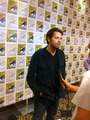 Misha at Comic Con! - supernatural photo