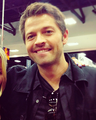 Misha at Comic Con! - supernatural photo