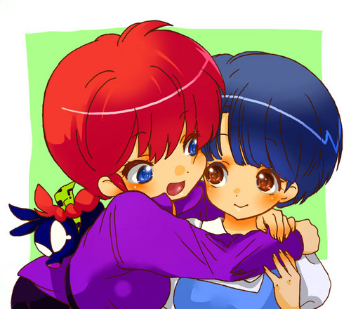  Ranma-chan and Akane (Orchid)