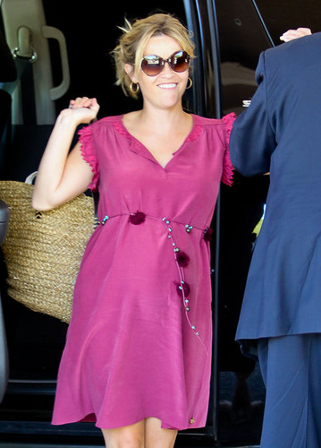 Reese Witherspoon And Jim Toth At The Langham Huntington Hotel [July 14]