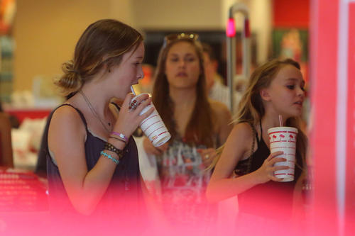 Shopping at Target in Hollywood, Calif. on Sunday (July 1)