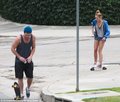 Skateboarding with Liam in Los Angeles - miley-cyrus photo