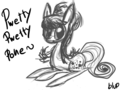 Sketch of my friend's OC - my-little-pony-friendship-is-magic fan art