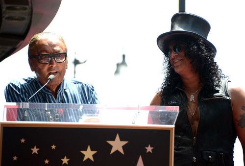  slash Honored On The Hollywood Walk Of Fame