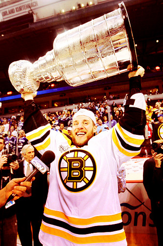  Gregory Campbell and the Stanley Cup - 2011