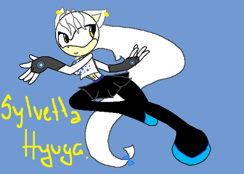  Sylvetta Hyuga=Silver The hedgehog recreate