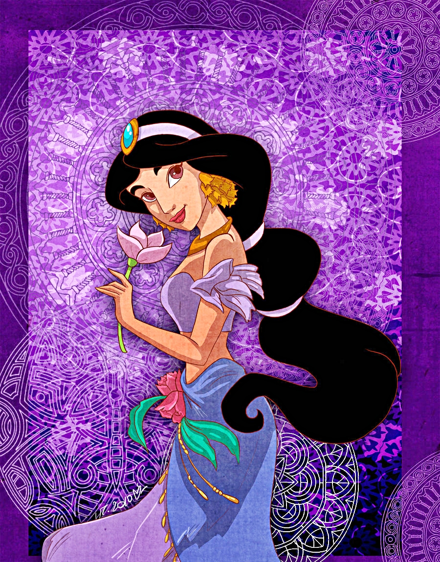 Walt Disney Fan Art - Princess Jasmine - Walt Disney Characters Fan Art