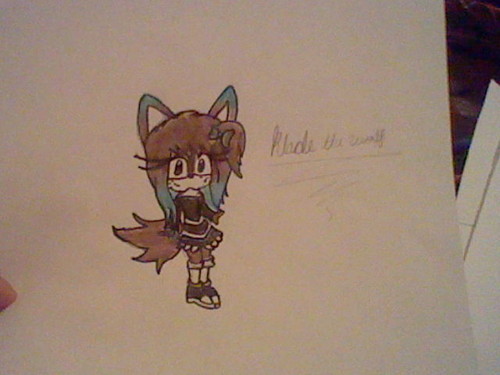 my drawing requests: Klade the Wolf