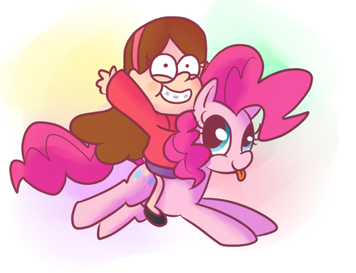  pinky pie & mable