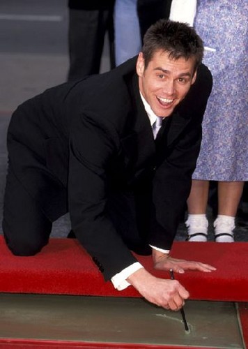  Jim Carrey Hand and Footprints Ceremony