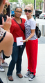 On set of Paranoia in Philadelphia [21st July] - miley-cyrus photo