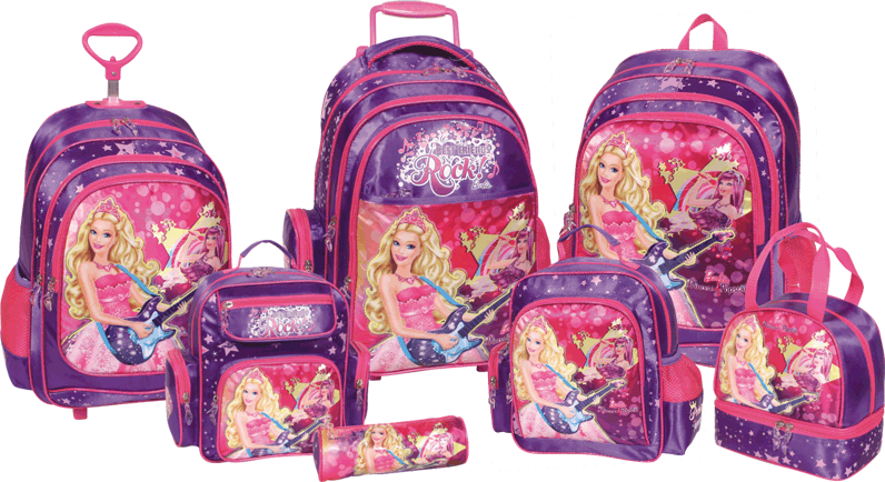 barbie school bag