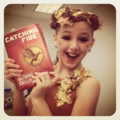 Chloe holding Catching Fire - dance-moms photo