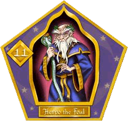 Chocolate frog cards - Herpo the Foul