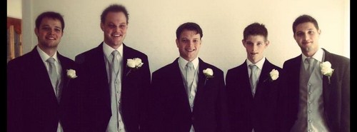 Colm at his brothers wedding