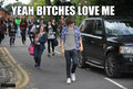 HARRY CASUALLY WALKING!!!!! - one-direction photo