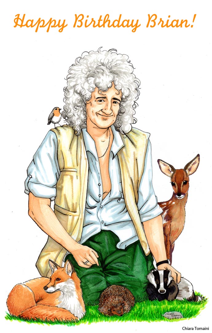 Photo of Happy birthday Brian! for fans of Brian May. 