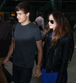 JUL 16TH - LIAM AND DANIELLE AT HEATHROW AIRPORT♥ - one-direction photo