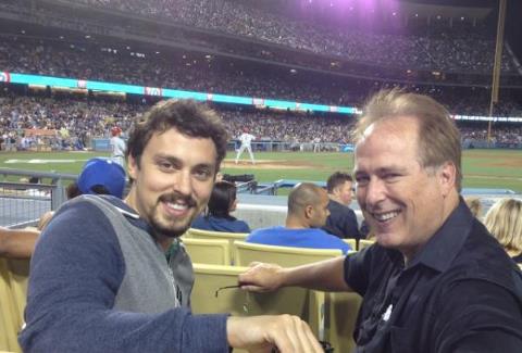  John Francis Daley via Twitter [with his Father]