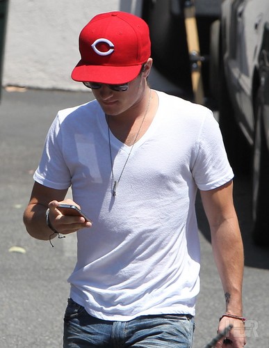  Josh leaving a hardware store - July 17th