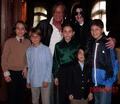 Michael And His Family Visiting Friends - michael-jackson photo